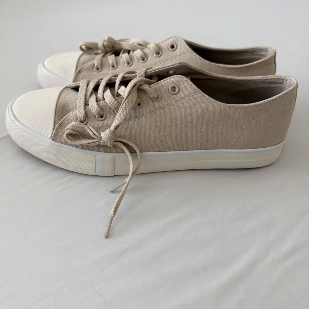 Ben Sherman Hadley LO Sneakers Shoes Mens 10.5 Beige Tan Lifestyle NWOT